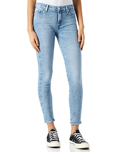 7 For All Mankind Damen JSWZC120BI Jeans, Light Blue, 23 von 7 For All Mankind