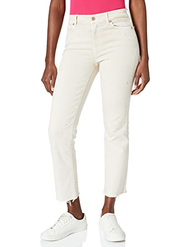 7 For All Mankind Damen JSYXC14PAL Hose, Beige, 28 von 7 For All Mankind