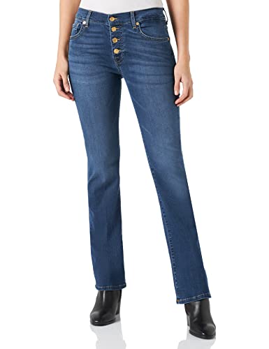 7 For All Mankind Damen Jsbtc440 Jeans, Mid Blue, 27 EU von 7 For All Mankind