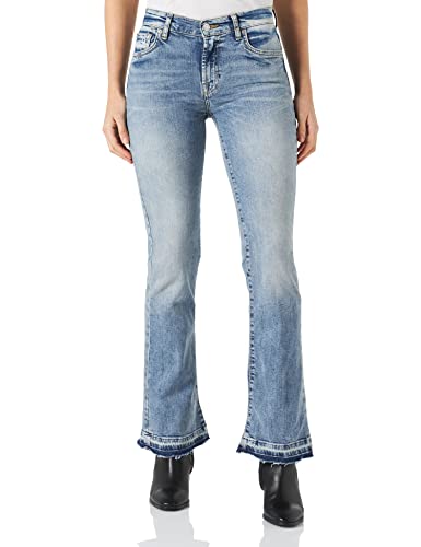 7 For All Mankind Damen Jsbtu940 Jeans, Light Blue, 26 EU von 7 For All Mankind