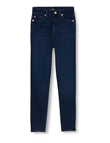 7 For All Mankind Damen Jsccr800 Jeans, Dark Blue, 26 EU von 7 For All Mankind