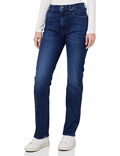 7 For All Mankind Damen Jsem44a0 Jeans, Dark Blue, 28 EU von 7 For All Mankind