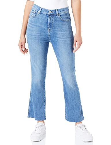 7 For All Mankind Damen Jshsc120 Jeans, Light Blue, 27 EU von 7 For All Mankind