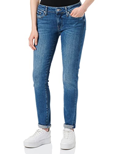 7 For All Mankind Damen Jsl4c120 Jeans, Mid Blue, 27 EU von 7 For All Mankind