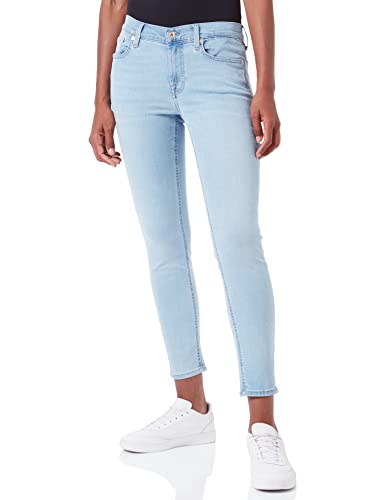 7 For All Mankind Damen Jsvuc460 Jeans, Light Blue, 27 EU von 7 For All Mankind