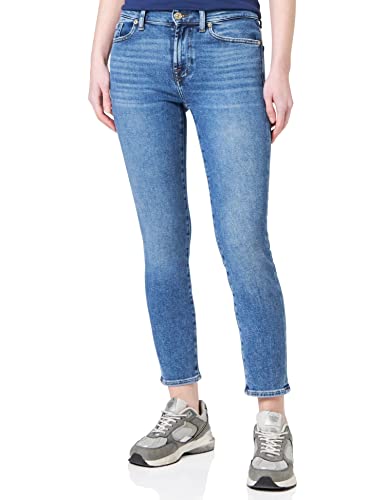 7 For All Mankind Damen Jsvy1200 Jeans, Mid Blue, 24 EU von 7 For All Mankind