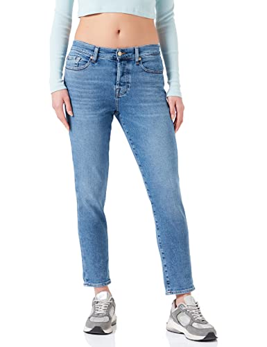 7 For All Mankind Damen Jswj1200 Jeans, Mid Blue, 25 EU von 7 For All Mankind