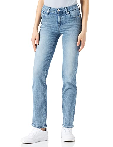 7 For All Mankind Damen Jswsc120bi Jeans, Light Blue, 28W EU von 7 For All Mankind