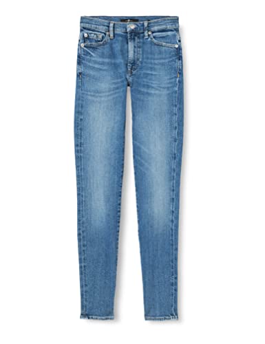 7 For All Mankind Damen Jswzc120 Jeans, Light Blue, 26 EU von 7 For All Mankind