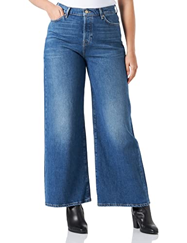 7 For All Mankind Damen Jszoc650 Jeans, Mid Blue, 29 EU von 7 For All Mankind