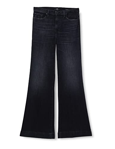 7 For All Mankind Damen Modern Dojo Jeans, Schwarz, 23W / 23L EU von 7 For All Mankind