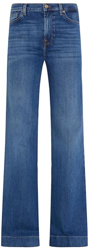 7 For All Mankind Damen Modern Dojo Soho Light Jeans, Light Blue, 27W EU von 7 For All Mankind