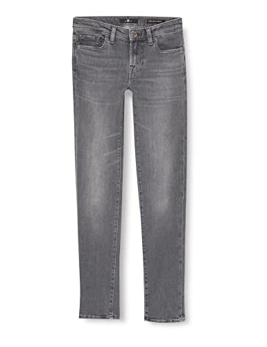 7 For All Mankind Damen Pyper Slim Illusion Jeans, Grau, 23W / 23L EU von 7 For All Mankind