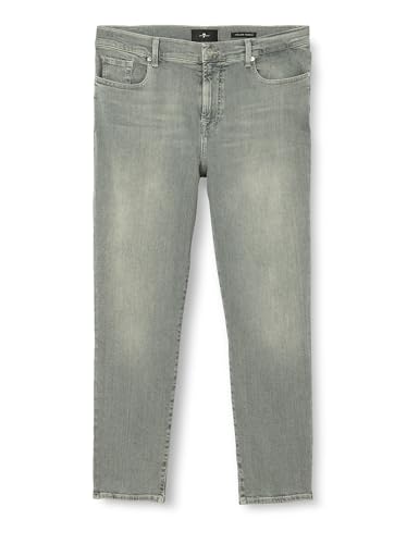 7 For All Mankind Damen Relaxed Skinny Closing Act Jeans, Grau, 24W EU von 7 For All Mankind