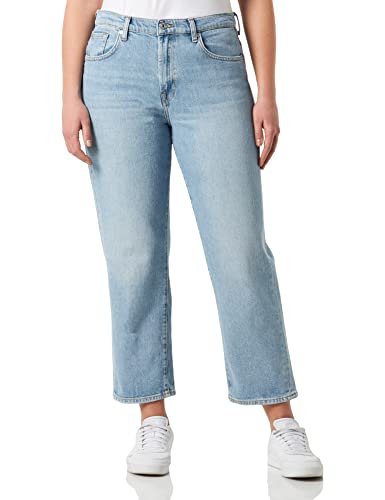 7 For All Mankind Damen The Modern Straight Jeans, Light Blue, 24 EU von 7 For All Mankind