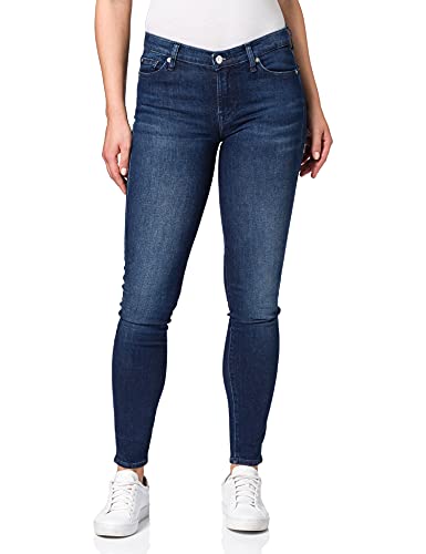 7 For All Mankind Damen The Skinny Dark Blue Jeans, Dark Blue, 29W 30L EU von 7 For All Mankind