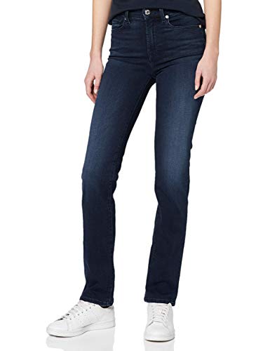 7 For All Mankind Damen The Straight Jeans, Blau (Dark Blue UF), 26 von 7 For All Mankind