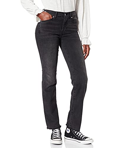 7 For All Mankind Damen The Straight Kind To The Planet Reform Jeans, Black, 31W 30L EU von 7 For All Mankind