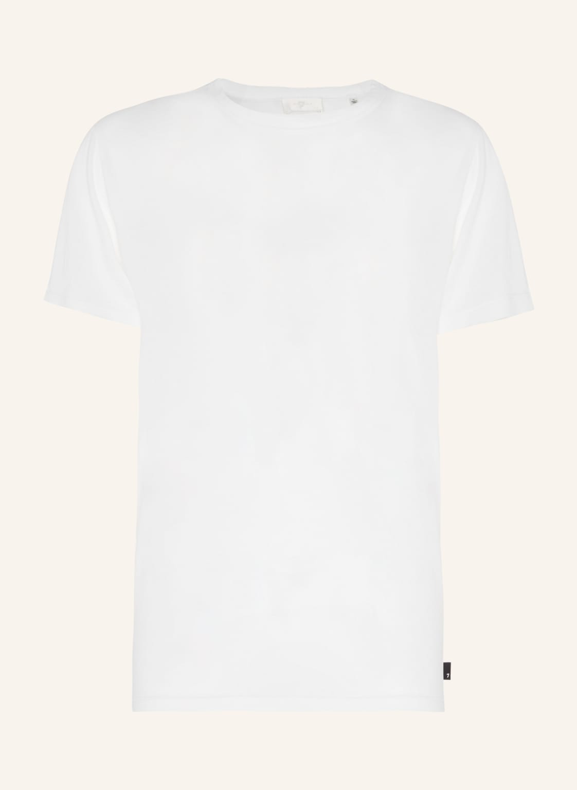 7 For All Mankind Featherweight T-Shirt weiss von 7 For All Mankind