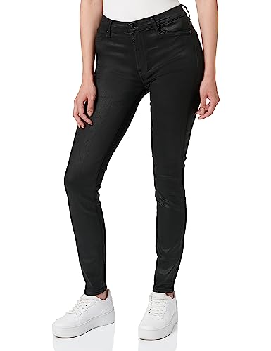 7 For All Mankind HW Skinny Coated Slim Illusion Black von 7 For All Mankind