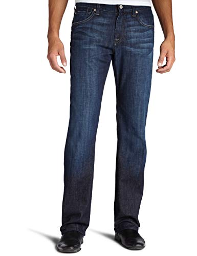 7 For All Mankind Herren Austyn Relaxed Fit Straight Leg Jeans, Los Angeles, 32 W/36 L von 7 For All Mankind