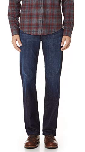 7 For All Mankind Herren Austyn Relaxed Fit Mid Rise Straight Leg Jeans, Los Angeles Dunkelblau, 48 von 7 For All Mankind