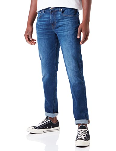 7 For All Mankind Herren Jsmxc120 Jeans, Dark Blue, 30 EU von 7 For All Mankind