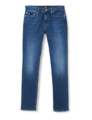 7 For All Mankind Herren Paxtyn Special Edition Jeans, Dark Blue, 36 EU von 7 For All Mankind