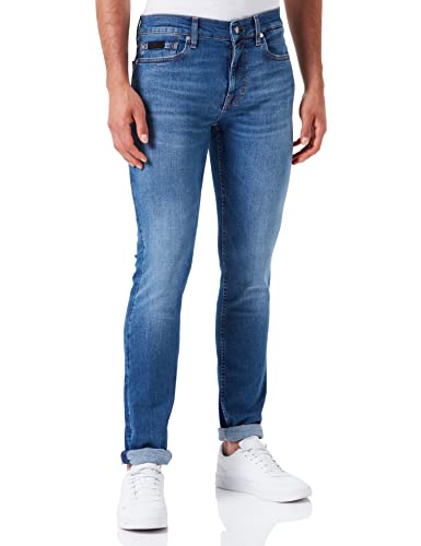 7 For All Mankind Herren Paxtyn Special Edition Stretch Tek Jeans, Mid Blue, 31W / 31L EU von 7 For All Mankind