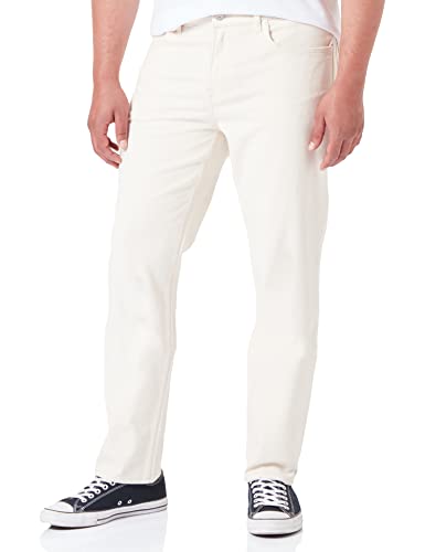 7 For All Mankind Herren Slimmy Hush Jeans, Ecru, 36 EU von 7 For All Mankind