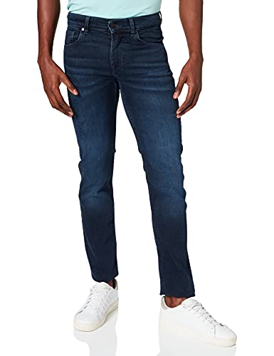 7 For All Mankind Herren Slimmy Luxe Performance Eco Dark Blue Jeans, Dark Blue, 33W 30L EU von 7 For All Mankind