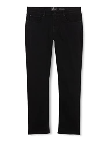 7 For All Mankind Herren Slimmy Luxe Performance Plus Black Jeans, Black, 34W 30L EU von 7 For All Mankind