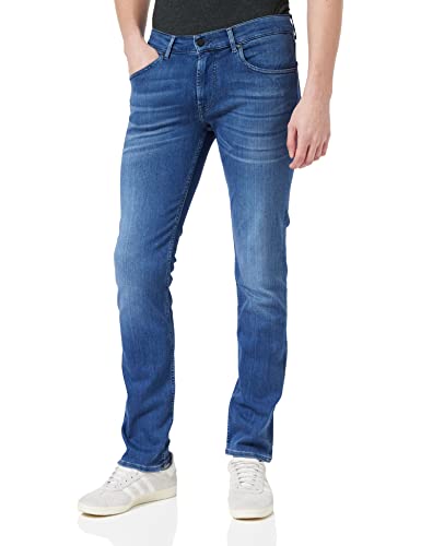 7 For All Mankind Herren Slimmy Slim Jeans, Blau (Mid Blue BD), 34W / 34L von 7 For All Mankind