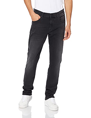 7 For All Mankind Herren Slimmy Slim Jeans, Schwarz (Black 0bb), 28W / 32L von 7 For All Mankind