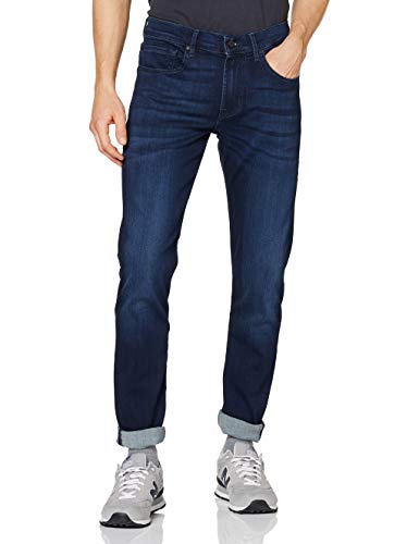 7 For All Mankind Herren Slimmy Tapered Fit Jeans, Blau (Dark Blue 0ip), 40 von 7 For All Mankind