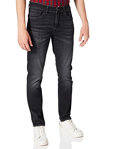 7 For All Mankind Herren Slimmy Tapered Luxe Performance Eco Grey Jeans, Grey, 33W 30L EU von 7 For All Mankind