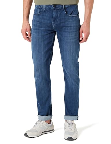 7 For All Mankind Herren Slimmy Tapered Mid Blue Jeans, Mid Blue, 31W EU von 7 For All Mankind