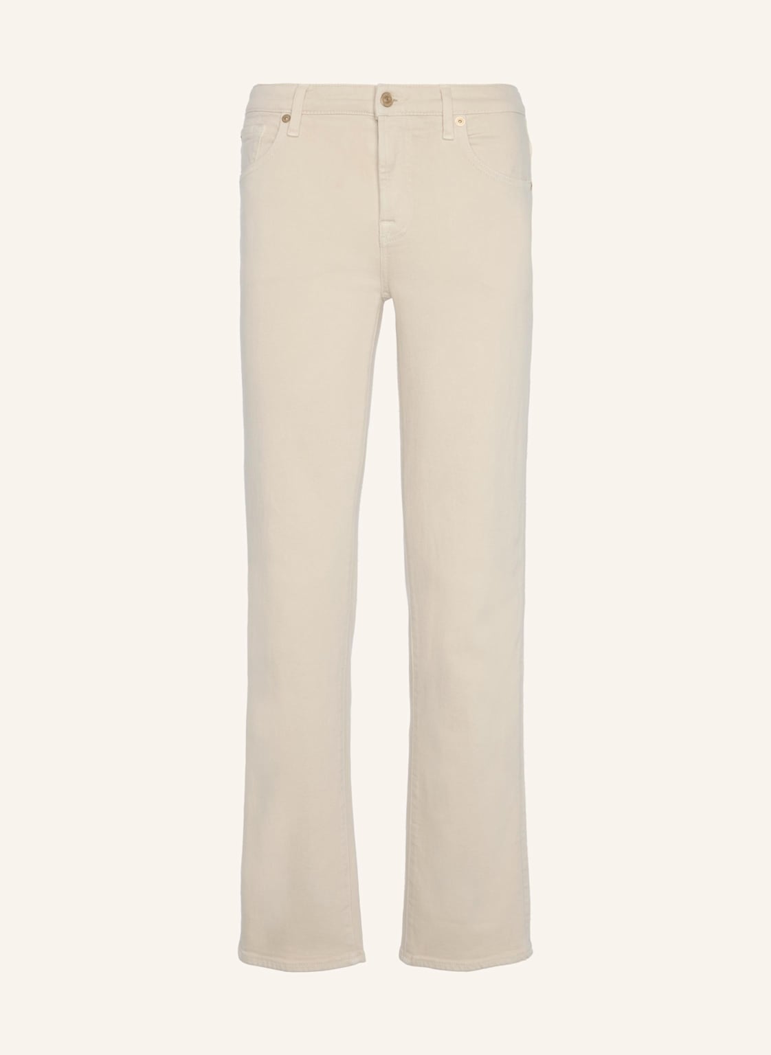 7 For All Mankind Jeans Calie Straight Straight Fit beige von 7 For All Mankind