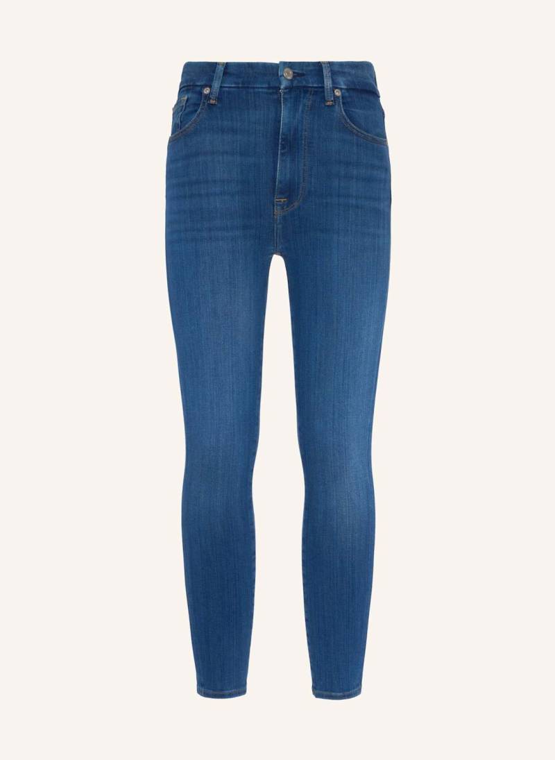 7 For All Mankind Jeans High Rise Ankle Skinny Skinny Fit blau von 7 For All Mankind