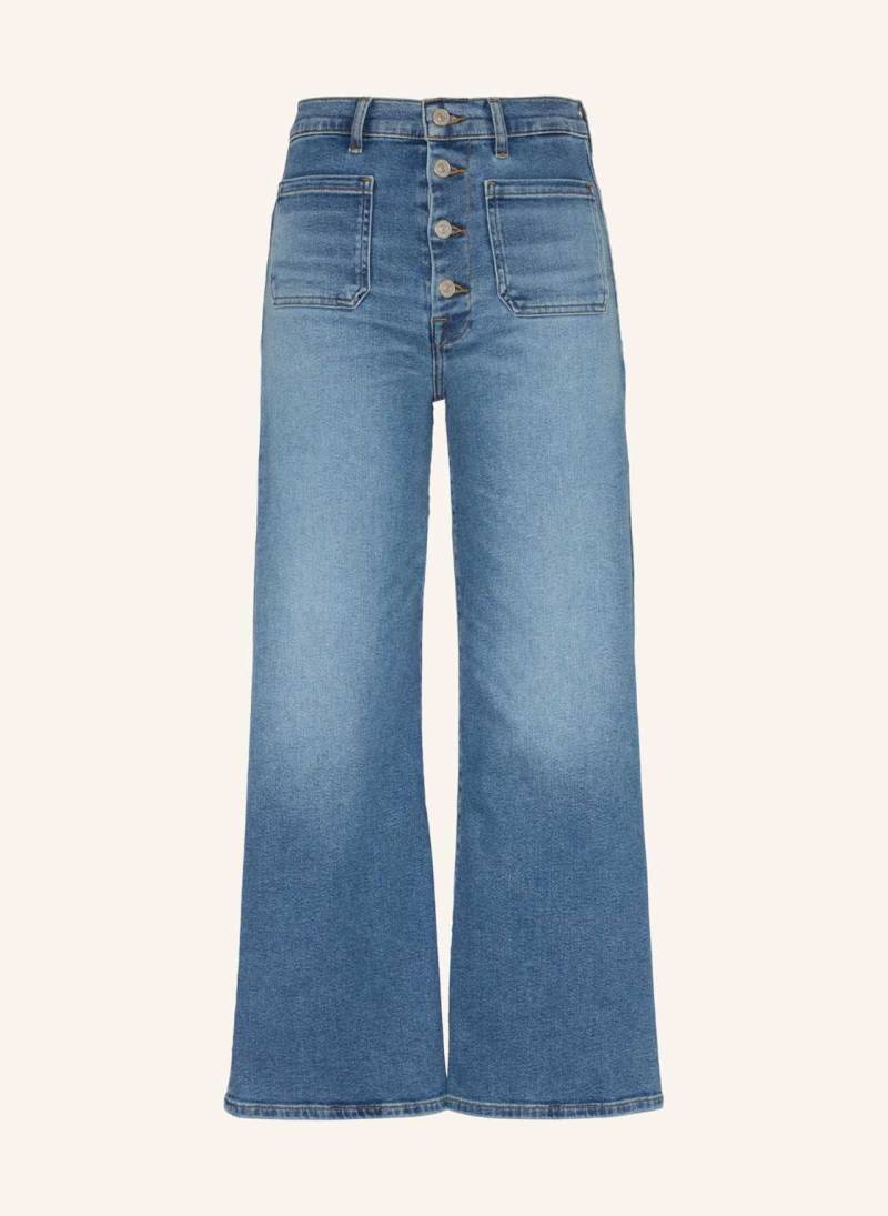 7 For All Mankind Jeans Ultra High Rise Cropped Jo Wide Leg Fit blau von 7 For All Mankind