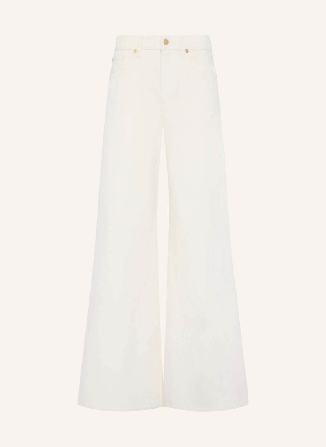 7 For All Mankind Jeans Willow Wide Wide Leg Fit weiss von 7 For All Mankind