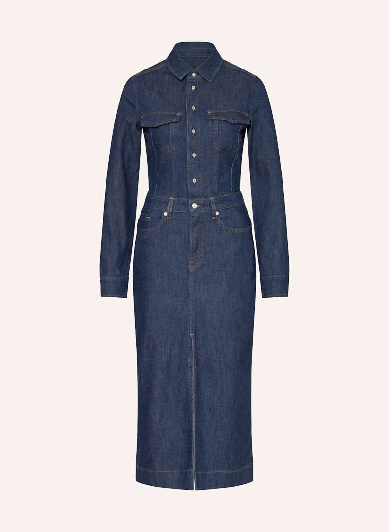 7 For All Mankind Jeanskleid Halona blau von 7 For All Mankind