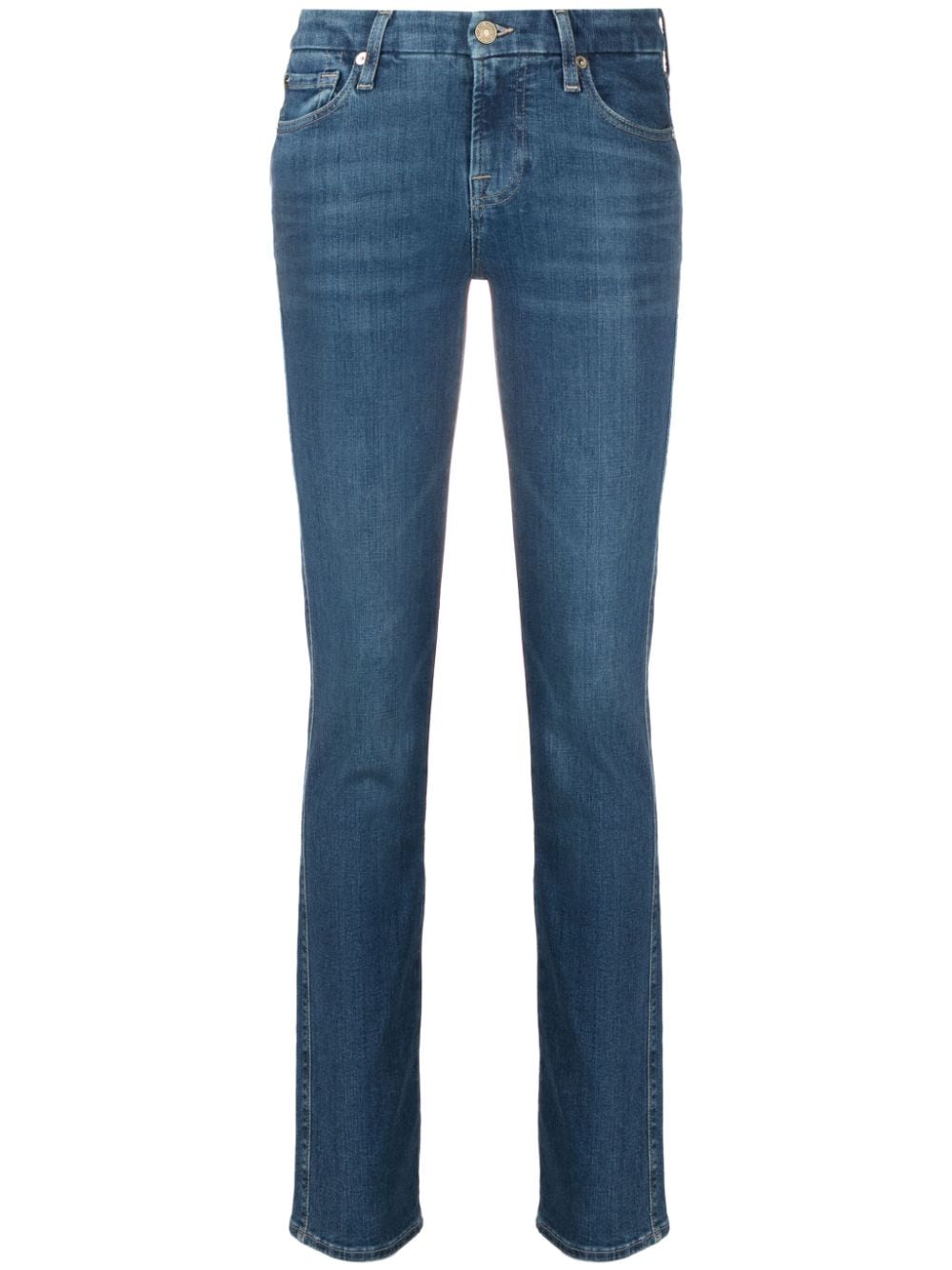 7 For All Mankind Kimmie Jeans mit geradem Bein - Blau von 7 For All Mankind