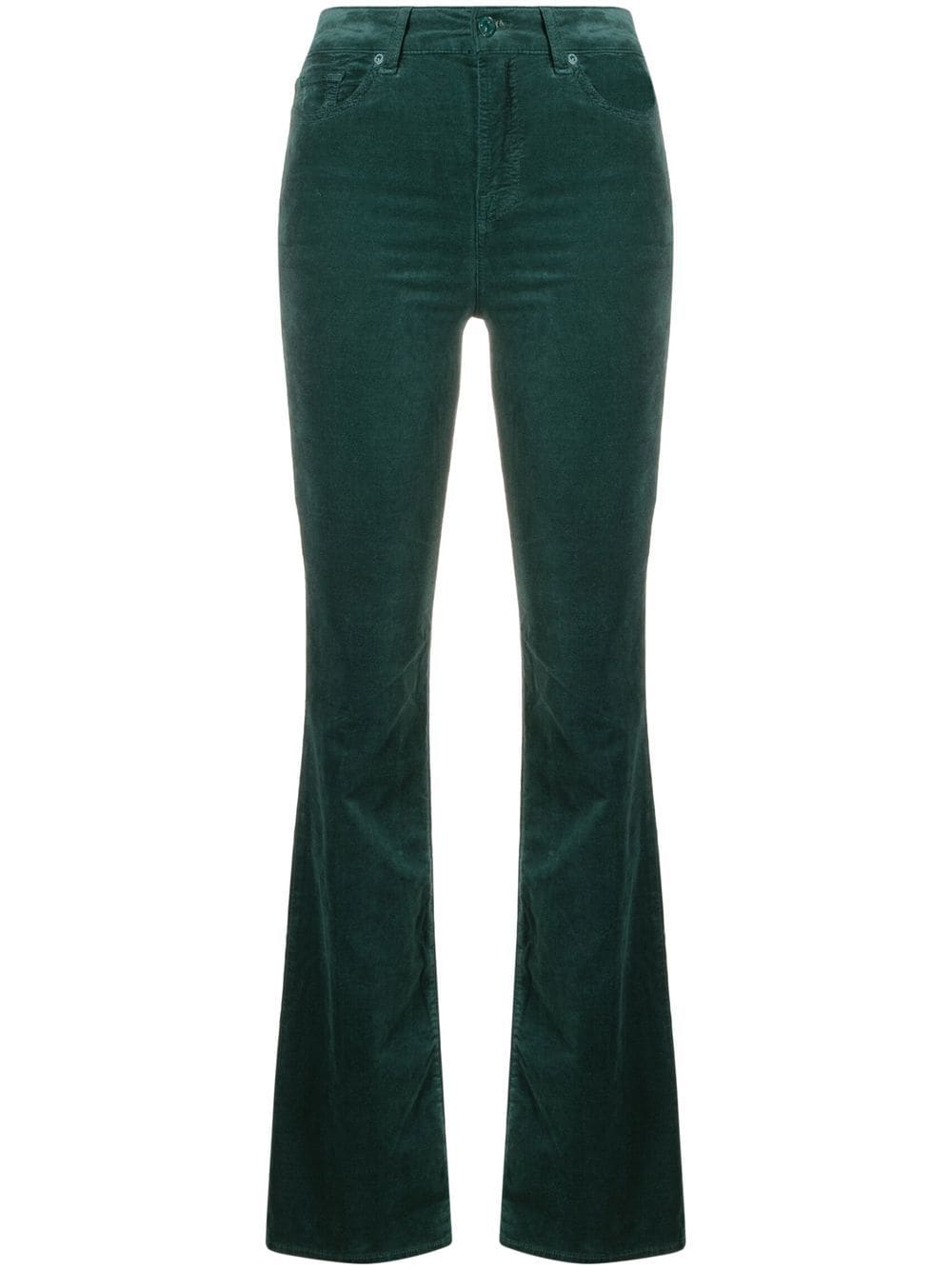 7 For All Mankind Lisha Bootcut-Hose - Grün von 7 For All Mankind