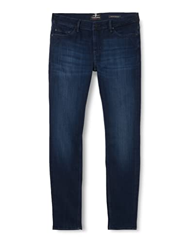 7 For All Mankind Men's Paxtyn Tapered Luxe Performance Plus Jeans, Dark Blue, 29W x 29L von 7 For All Mankind