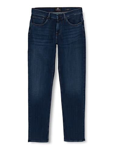 7 For All Mankind Men's Slimmy Luxe Performance Plus Hydro Jeans, Mid Blue, 36W / 36L von 7 For All Mankind