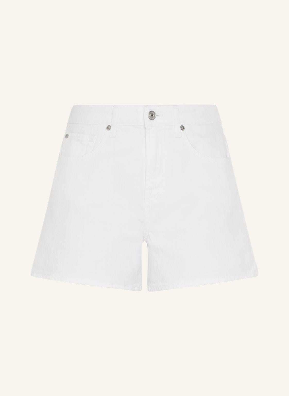 7 For All Mankind Monroe Shorts weiss von 7 For All Mankind