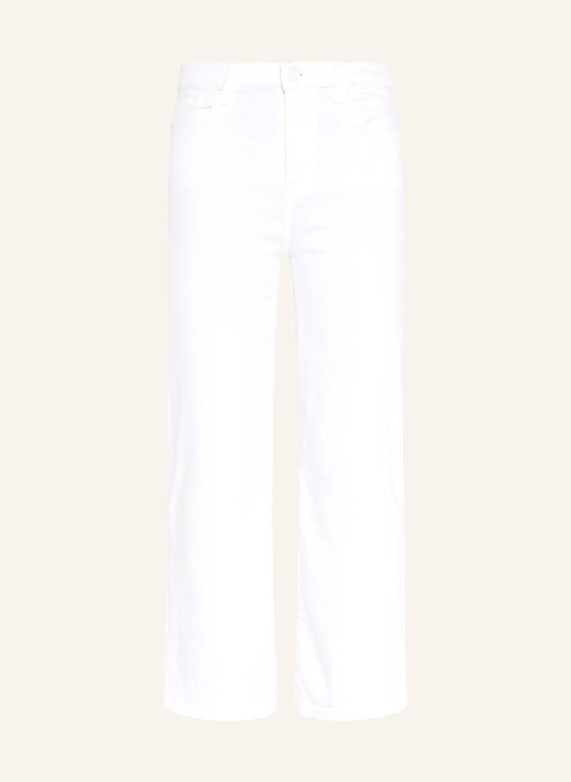 7 For All Mankind Pants Cropped Alexa Flare Fit weiss von 7 For All Mankind