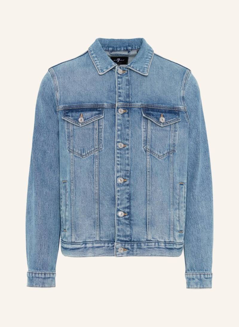 7 For All Mankind Perfect Jacket blau von 7 For All Mankind