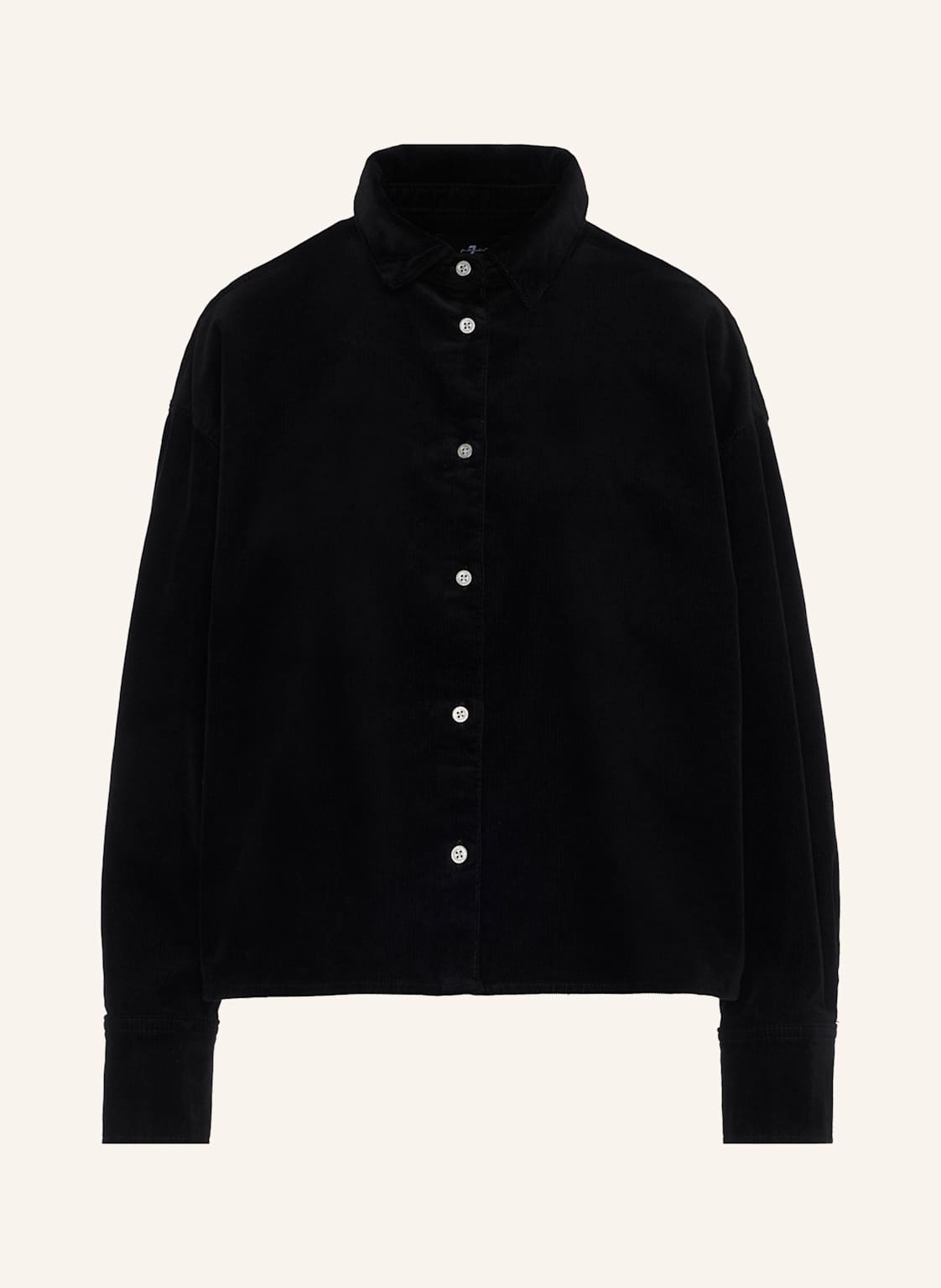 7 For All Mankind Shirt Nina Cropped schwarz 7 For All Mankind Shirt Nina Cropped schwarz von 7 For All Mankind